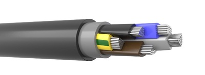 АВВГ 5х50,0 ок(N,РЕ)-0,66 (Алюр)